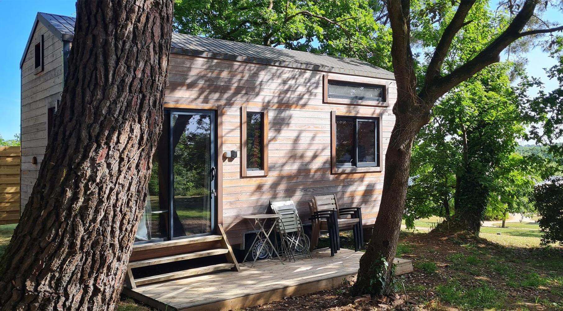Gites & Tiny Houses Les Hauts De Toulvern بادن الغرفة الصورة