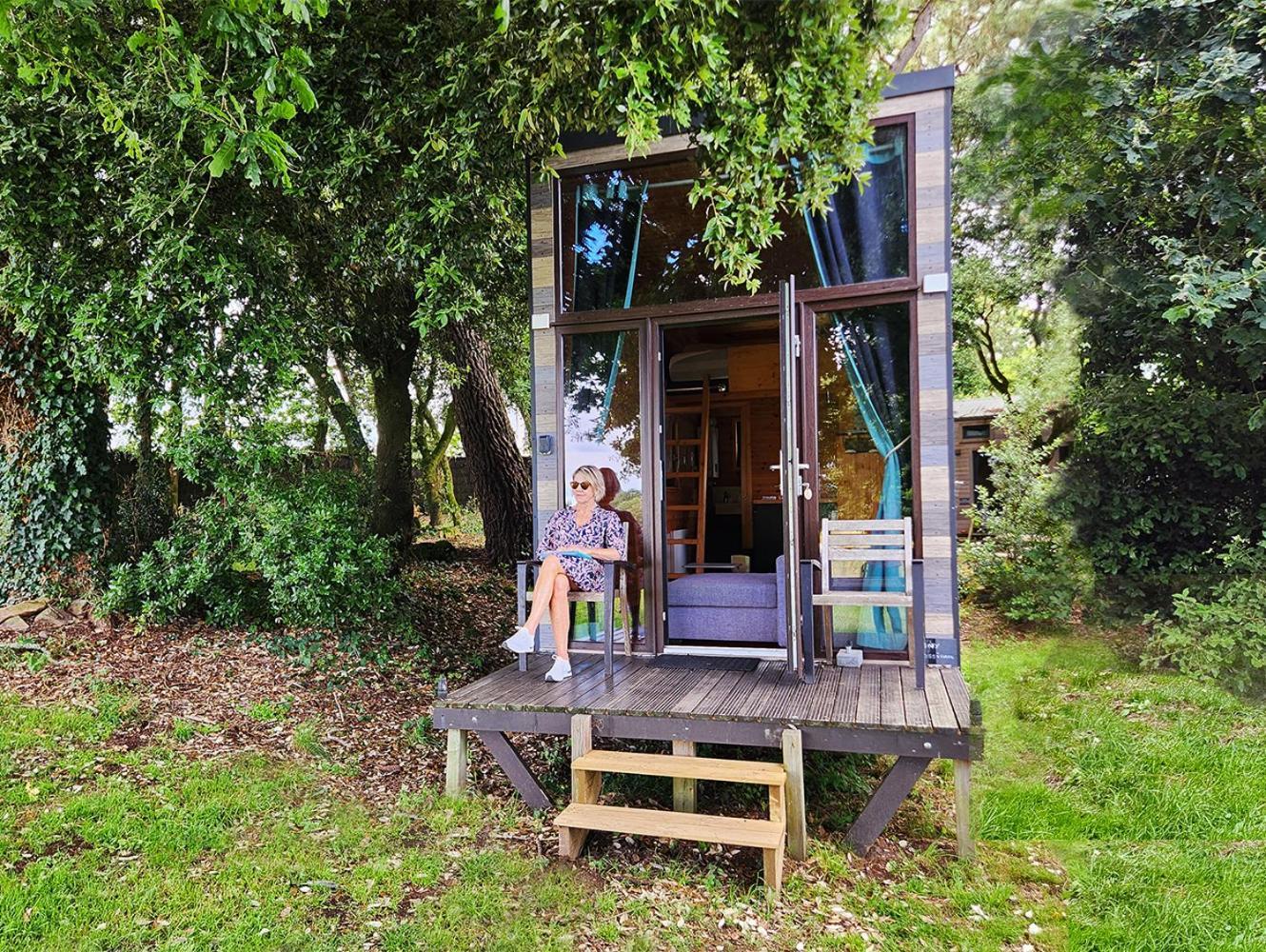 Gites & Tiny Houses Les Hauts De Toulvern بادن الغرفة الصورة