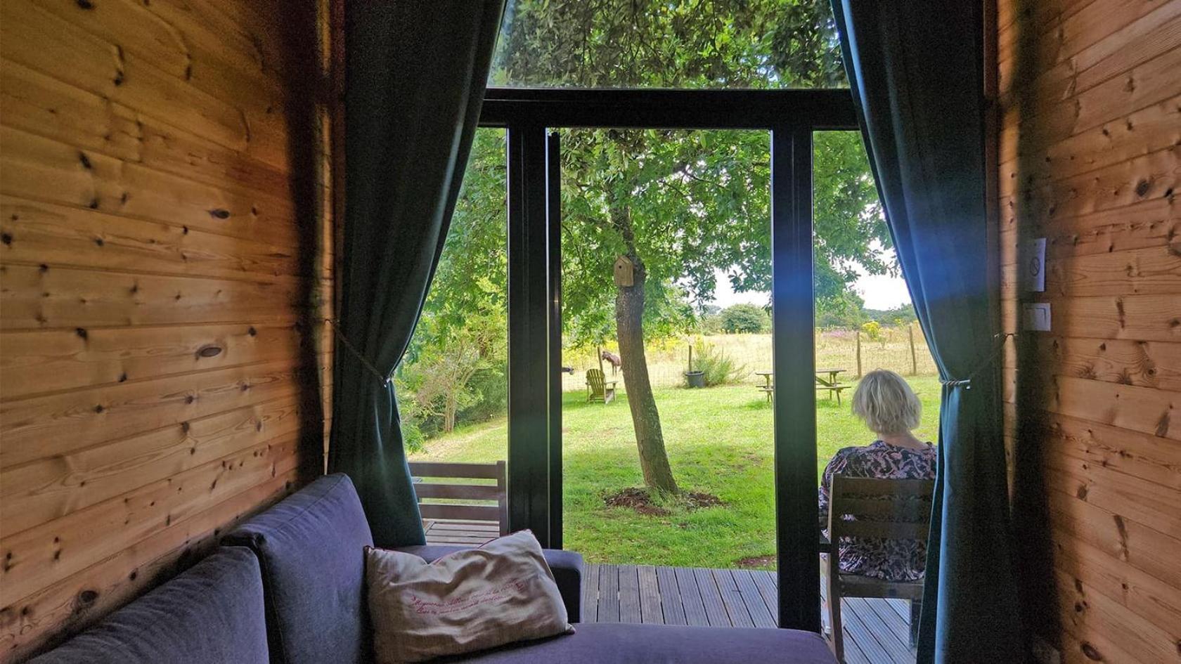 Gites & Tiny Houses Les Hauts De Toulvern بادن الغرفة الصورة
