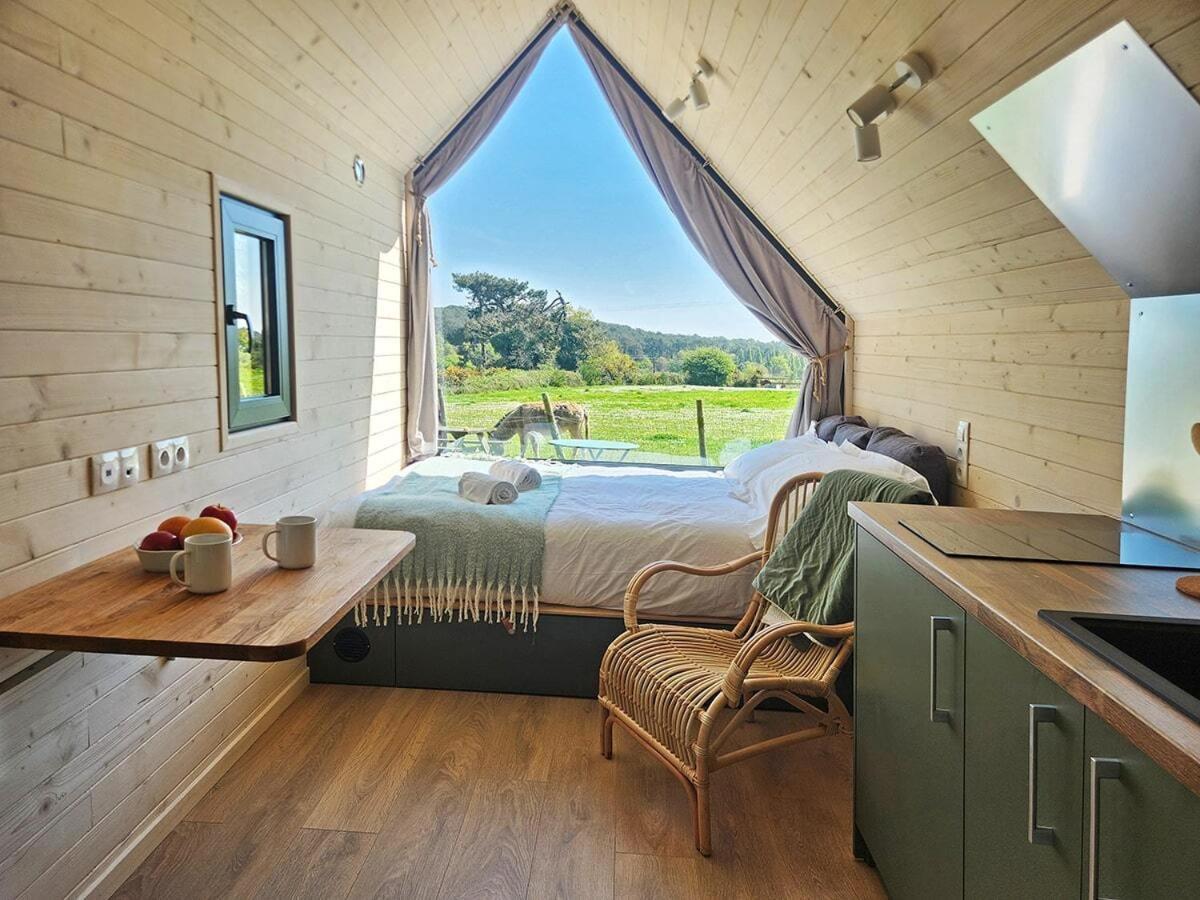 Gites & Tiny Houses Les Hauts De Toulvern بادن الغرفة الصورة