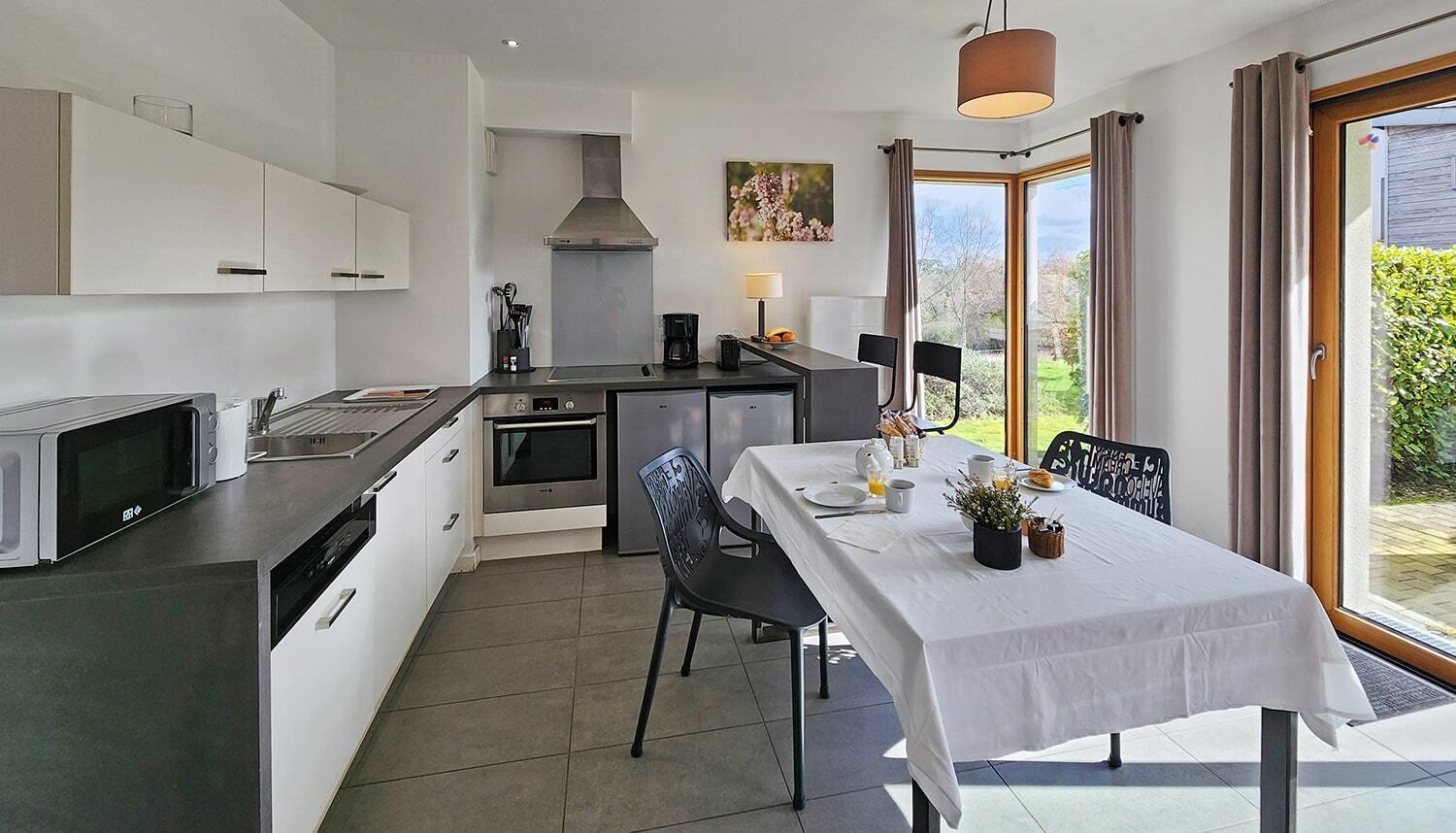Gites & Tiny Houses Les Hauts De Toulvern بادن الغرفة الصورة